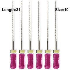 Sky Choice Hedstrom Files – 31 mm Length, Size 10 Purple w/Rubber Stopper 6/Pkg