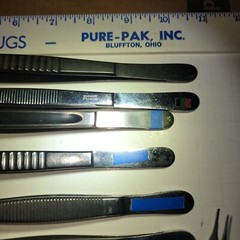Lot Sale of 20 Surgical Tweezers / Forceps -various Sizes
