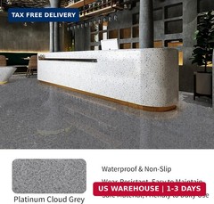 Epoxy Colored Sand Floor Paint, High-Gloss Self-Leveling Epoxy Coating for Inter