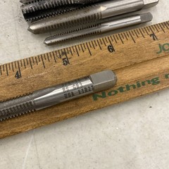 Lot of 100 plus Assorted Machinist Taps Made In The USA, READ Description M0939