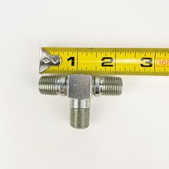 Airway 5600-4-4-4 Tee fitting 1/4″MNPT x 1/4″MNPT x 1/4″MNPT Lot of 5
