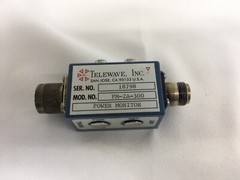 TELEWAVE PM-2A-300 200-400 MHz Dual Direction RF Power Monitor, 50 MHz BW (302)