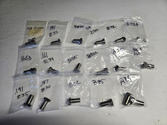 Slip Fixed Drill Bushings .500 OD x 1.00 OAL Lot of 17 M37A