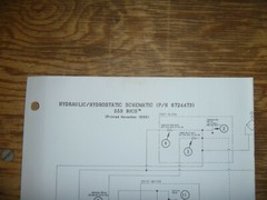 Bobcat 553 BICS Skid Steer Hydraulic Hydrostatic Schematic Diagram Manual