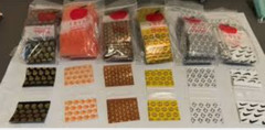 2000pc DIME BAGS 1.5″ x 1.5″ Apple 1515 PREMIUM RANDOM MIX! (20 Styles x 100)