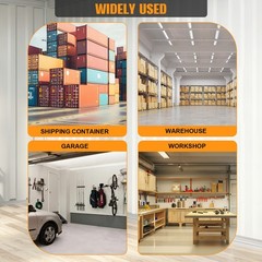 2PCS Adjustable Cargo Shipping Container Shelving Shelf Brackets up to 1000 Lbs