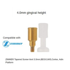 1Pcs Implant Removable Locat0r Abutment Diameter Ø3.5mm/4.5mm,For Zimmer MIS