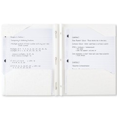 Five Star 2-Pocket Folder, Plastic Folder with 1 Count (Pack of 1), White