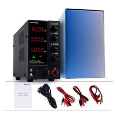 0-30V 10A Adjustable DC Power Supply Variable Regulated Lab 4-Digits LED Display