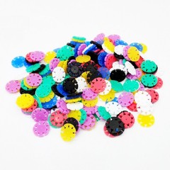 500pcs Dental Endo File Stoppers Root Canal Rotary File Flower Disinfection