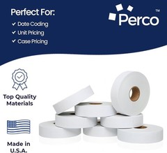 White Pricing Labels for Monarch 1131 Gun – 20,000 High-Quality Adhesive Marks