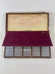 General Electric Standard Roughness Specimens Surface Finish Comparator Set GE