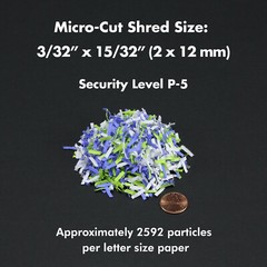Aurora AU200MA 200-Sheet Auto Feed High Security Micro-Cut Paper Shredder