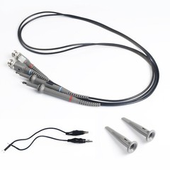2 Pack P6100 100MHz Oscilloscope Probe 10:1 and 1:1 for Rigol Atten Owon Siglent