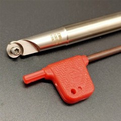 EMR C10-4R10-120 CNC Indexable Round Nose End Mill Holder+10Pcs RPMT08T2MOE R4