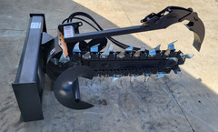 JCT Hydraulic Trencher Skid Steer Attachment Ditch Witch Bobcat Cat