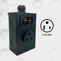 6-50 Outlet Meter Box Installation Kit Assembly Required for Custom Application