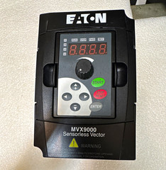 Eaton MVX9000 Sensorless Vector VFD MVX001A0-1 1HP 100-120VAC 1PH