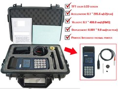 Digital Vibration Meter Measuring Vibration Acceleration Velocity Displacement