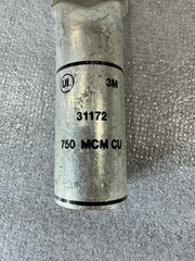 6 New 3M 31172 750 MCM CU Copper Compression Lug 1/2” Stud – Lot of 6 New