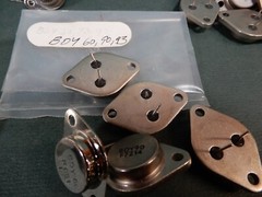 Amperex Lot of Vintage TO3 Transistors Some Germanium A705 BDY90 BDY11 BDY98 BDY