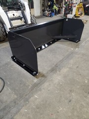 7′ Bobcat Skid Steer Snow Pusher Box Commercial 30″ Tall Plow CAT Case Protech