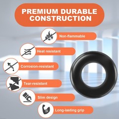 Rubber Grommets Kit PSHZZ 280pcs 8 Sizes for Wire Automotive
