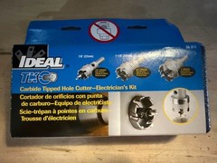 IDEAL Electrical 36-311 4-Piece TKO Carbide-Tipped Hole Cutter Kit