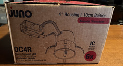 Juno Contractor Select QC4R Quick Connect 4 in. IC Rated Remodel Recessed Housin