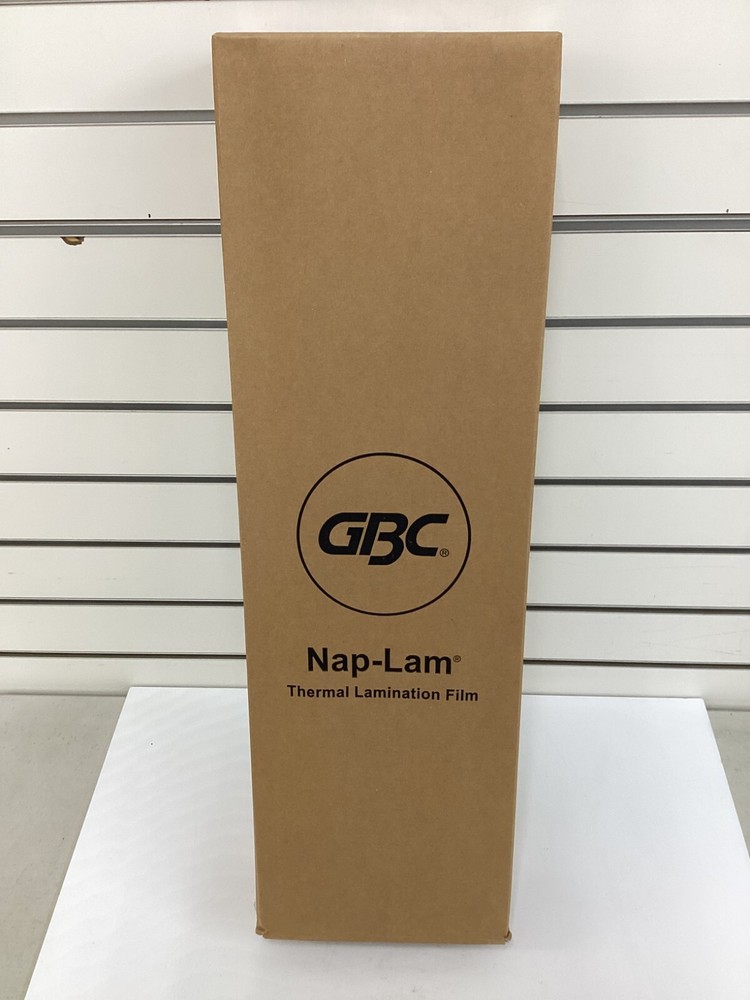 Gbc 3000004 NAP I Standard Laminating Roll Film Gloss 25in x 500ft 1.5 mil 2PK