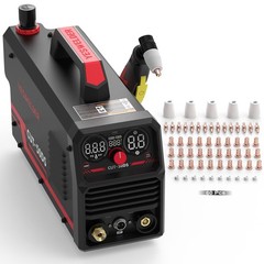 YESWELDER 50Amp 110/220V Air Power Plasma Cutter with 60 Pcs Consumables