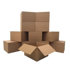 UBMOVE 12 Large Corrugated Moving Boxes 20 x 20 x15″