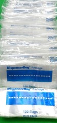 5000 Reloc Zippit Bags 2×3 Clear 2mil Reclosable Poly 2″ x 3″ Top Seal 5,000