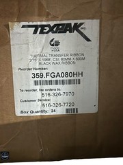 Texpak Wax Thermal Transfer Printer Ribbon 80mm 3.15″x 1968 ft. 600M