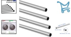 3/8 Inch Stainless Steel Tube 10 Inch Length Pack of 4 Weldable Metal Pipe