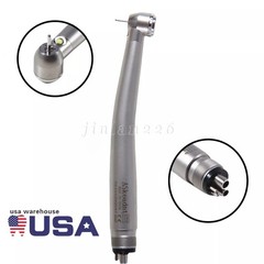 NSK Style Dental High Speed Handpiece Fiber Optic Turbine LED E-generator 4Hole