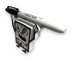 Doodle Bob Pencil Holder Desk Ornament 3D Printed