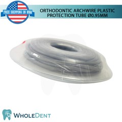 Orthodontic Dental Archwire Plastic Protection Tube Elastic Morelli Ø0.95mm Roll