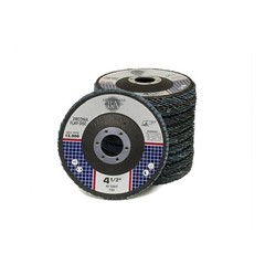 30 Pack 4.5” x 7/8″ Zirconia Flap Disc Grinding Wheels 40 60 80 Grit T29 Bundle