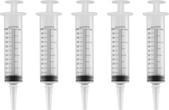 60Ml Catheter Tip Syringe with Cover 5 Pieces by Brandzig – Sterile Disposable M