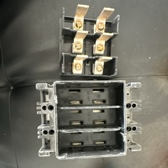 Boltswitch PT323 3-Pole AC/DC Switch Black 240VAC 125VDC Industrial Plastic