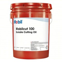Mobilcut 100 Soluble Cutting Fluid – 5 Gallon Pail