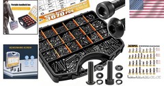 Anti-Rust Alloy Steel Screws in Black Zinc Finish