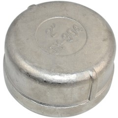 2″ 2 inch End Cap Female Stainless Steel SS SUS304 Threaded Pipe Fitting NPT