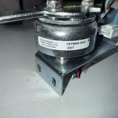 ASP STERRAD NX 10033 197899-002 SOLENOID CAGE DOOR LOCK ASSEMBLY SAIA-BURGESS