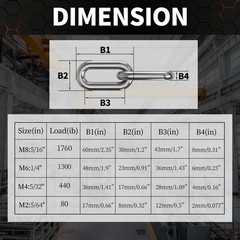 SUS304 Stainless Steel Chain Metal Chain Link Chain Small Light Duty Chain Utili