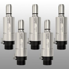 AZDENT Dental 1:1 Direct Drive Low Speed Air Motor Turbine Handpiece 2 Holes