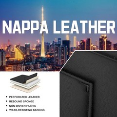 Car Seat Covers Mitsubishi Lancer 2002-2017 Sport Nappa Leather 5 Seats