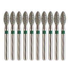 Multi-Use Dental Burs Football Diamond Bur 368/023C Coarse Grit Friction Grip