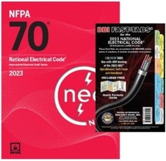 NFPA70 National Electrical Code with 2023 BBI Fast Tabs PAPERBACK USA STOCK
